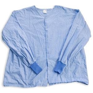 Blue Standardtextile Scrub Jacket size XL